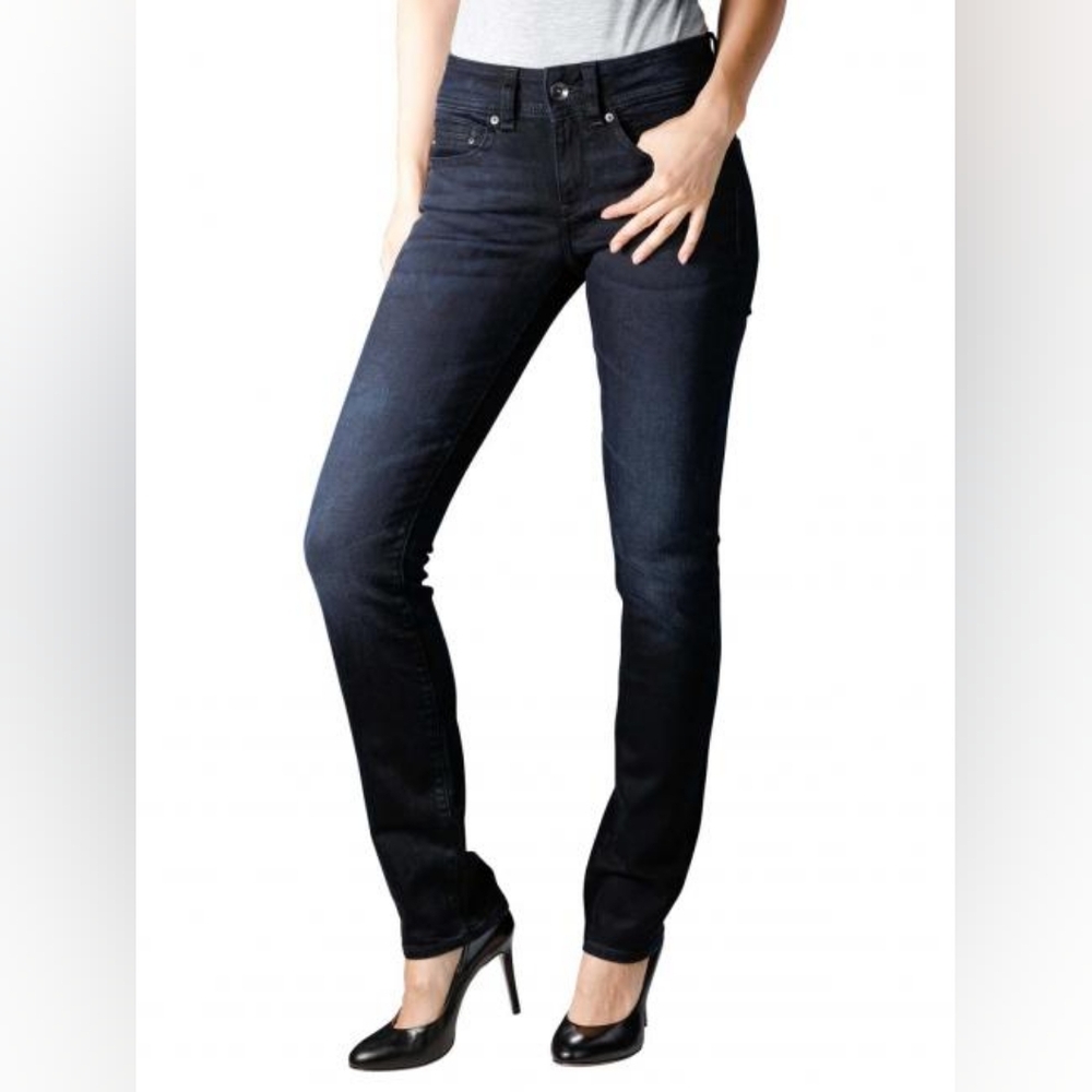 15. NWT G-STAR MIDGE STRAIGHT JEANS IN DARK AGED - Picture 3 of 11